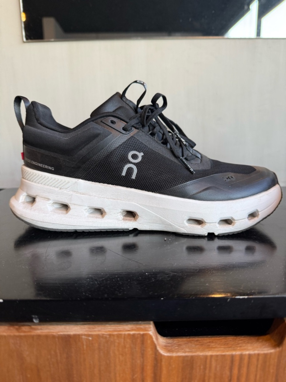 On Cloudnova X Men's Black/White Running Shoe